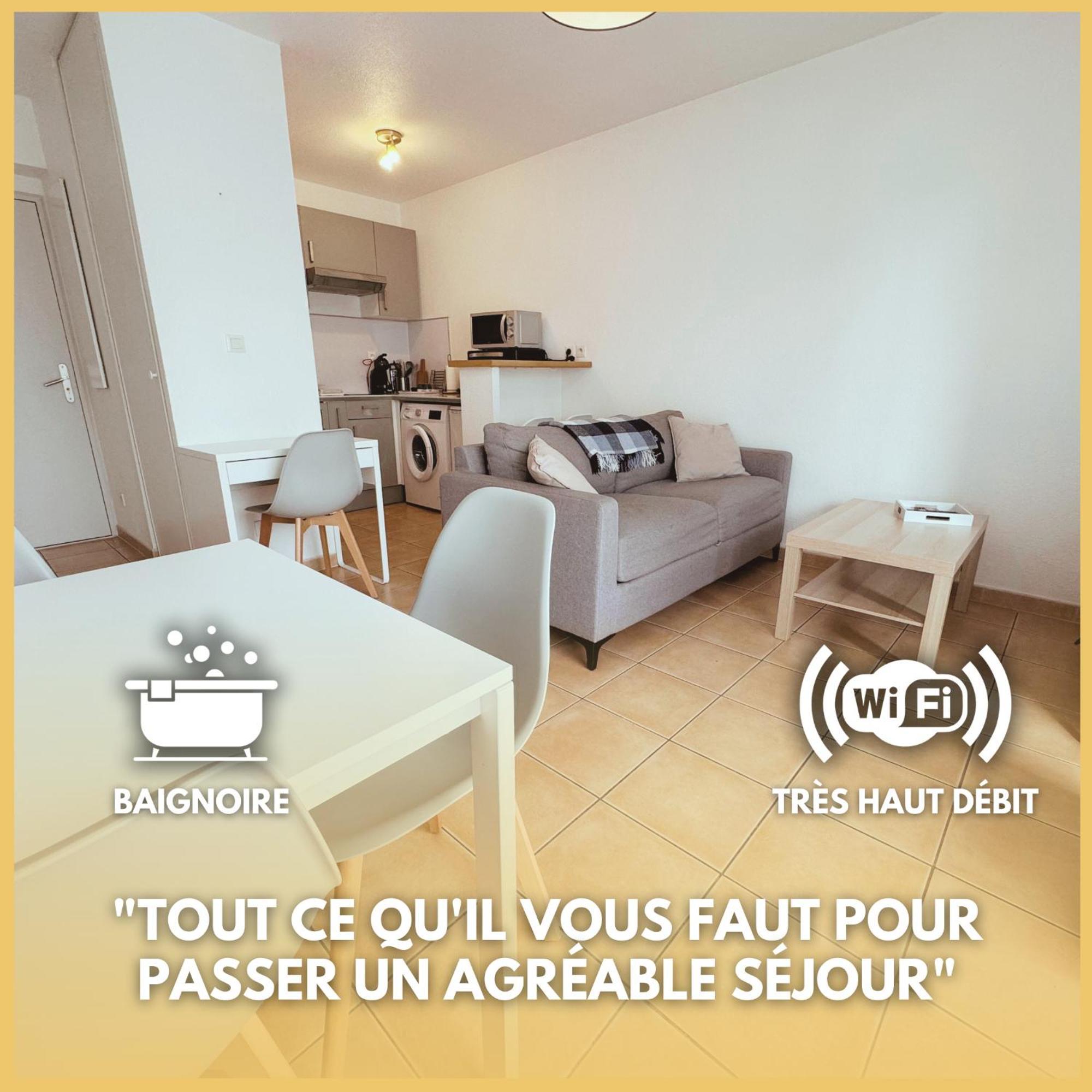 Appartement Residence Prive Avec Parking Wifi Clim Piscine Avignon Exterior photo